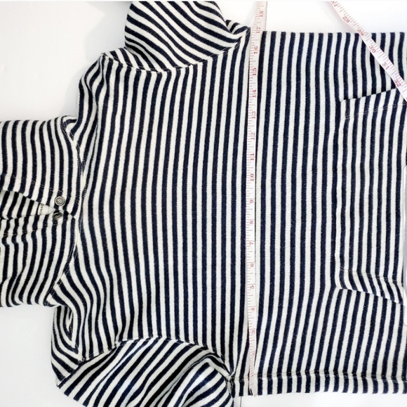 COPY - Club Monaco striped sweatshirt hoodie - Picture 5 of 8